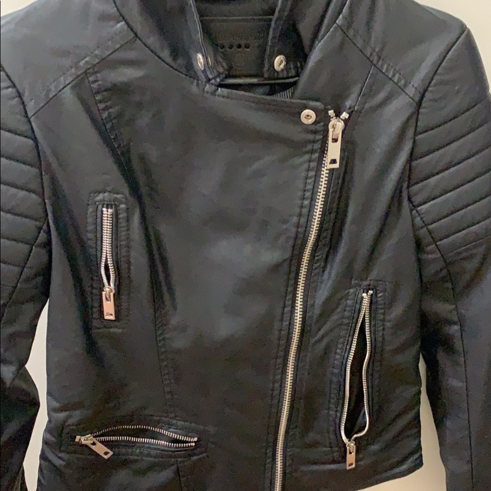Leather jacket